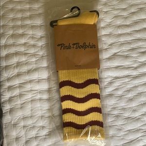 Pink dolphin socks